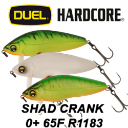 Duel Hardcore Shad Crank 0+ 65F R1183