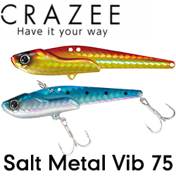 Crazee Salt Metal Vib 75