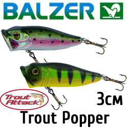 Balzer TA Trout Popper 3см