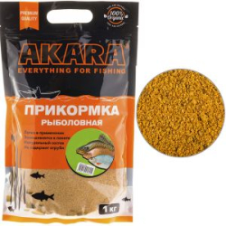 Прикормка Akara Premium Organic 1,0 кг Слива