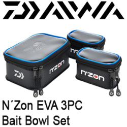 Daiwa N´Zon EVA 3PC Bait Bowl Set