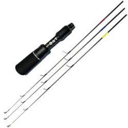 Зимняя удочка штек.BAT ICE FLEX 77 карбон, 3 хлыста