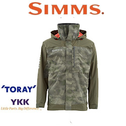 Simms Challenger Bass Jacket Hex Camo Loden