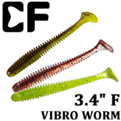 Crazy Fish Vibro Worm 3,4" F