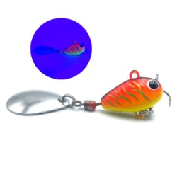 Тейл-спиннер UF-Studio Hurricane 18g цв. Fire Tiger