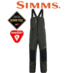 Simms Guide Insulated Bib, Carbon