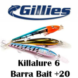 Gillies Killalure 6 Barra Bait +20