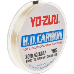 Флюорокарбон Yo-Zuri H.D.Carbon (100% Fluorocarbon Leader) 27м Сlear (0,747мм)
