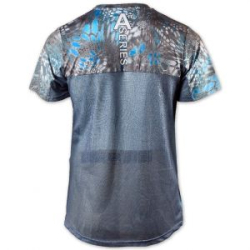 Футболка мужская Veduta Air серия UPF50+ Reptile Skin Blue р.2XL