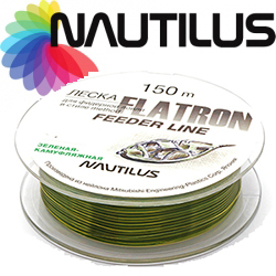 Nautilus Flatron Feeder Camo Green 150m