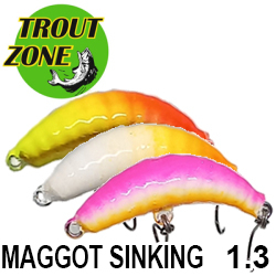 Trout Zone Maggot 1.3 Sinking 2,3g