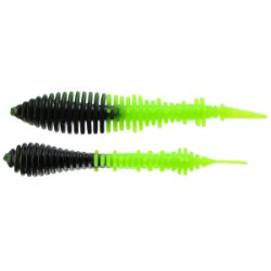 Приманка Milmax (Тула) Пиявка 3" чеснок №012 черный с зеленым