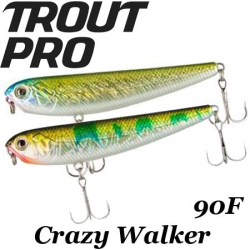 Trout Pro Crazy Walker 90F