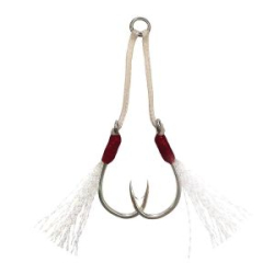 Крючки VMC Assist 6139 TI (олово) №2/0 (3 пары) 6139AHTI-2/0-L