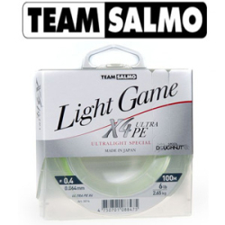 Team Salmo Light Game Fine Green X4 100m                                          