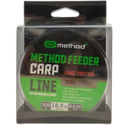 Леска Carp Pro Method+ Method Feeder Carp 300м 0,40мм