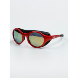 Очки поляризационные Extreme Fishing ADD-504, цвет оправы Блестящий темнокрасный, цвет линз Желтый Revo