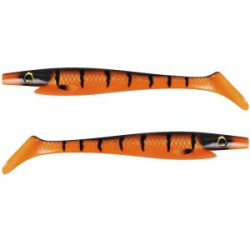 Силиконовая приманка Strike Pro Pig Shad Tournament 180мм 30гр цвет : Tiger Pike (уп./2шт.) (SP-172M#151)