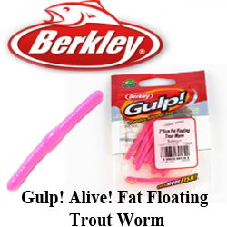 Berkley Gulp! Alive! Fat Floating Trout Worm 5см 42г