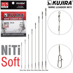 Поводок Kujira Soft Wire Leader NiTi никель-титан, мягкий 0,2 мм 4 кг 12,5 см (2 шт.)