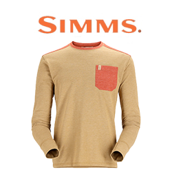 Simms Henry's Fork Crew, Camel Heather/Clay Heather