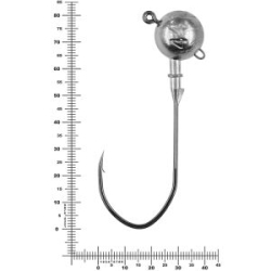 Призёр джиг-головка Stinger Eye Jig 44 гр, кр-к VD-074 №6/0, 3 шт/уп