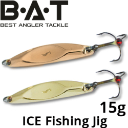 BAT ICE Fishing Jig 3450-150 15гр.