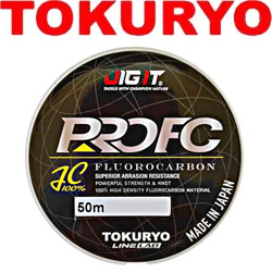 Jig It x Tokuryo Fluocarbon Pro FC 50m