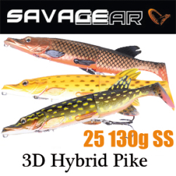 Savagear 3D Hybrid Pike 25 130g SS