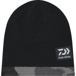 Шапка Daiwa DC-9725W Reversible Beanie Cap [Black Camo] Free