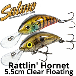 Salmo Rattlin' Hornet 5.5cm Clear Floating