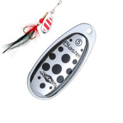 Блесна вращающаяся Mikado Blaster №3 - серебро/11