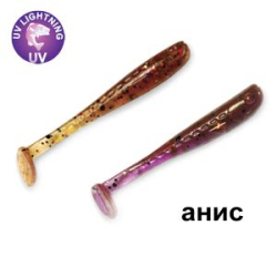 Силиконовая приманка Crazy Fish Nano Minnow 1.1" 68-27-12/32-1 анис цв. ultraviolet (ультрафиолет) / dark beer (темное пиво)