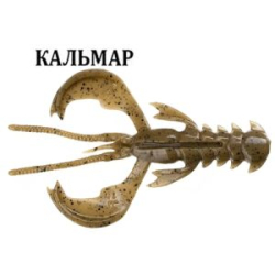 Силиконовая приманка Crazy Fish Nimble 3.2" 72-80-26-6-F кальмар цв. swamp (болото)