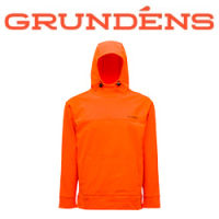 Grundens Kryall Hoodie, Red Orange