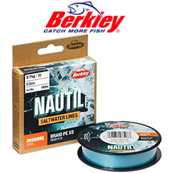 Berkley Nautil Braidx8 Aquablue 150m