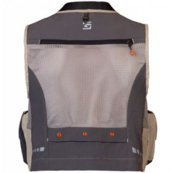 Жилет рыбацкий Graff 329-1 Бежевый серый сетка, ткань (Bratex) размер XXL