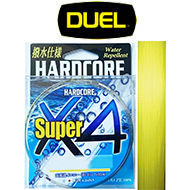 Duel Hardcore Super X4 150м (hi-vis yellow)