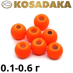 Kosadaka BJB-RO Orange Груз-головка латунная