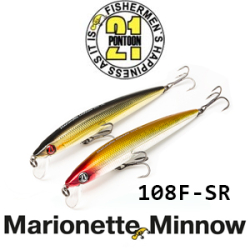 Pontoon21 Marionette Minnow 108F-SR 