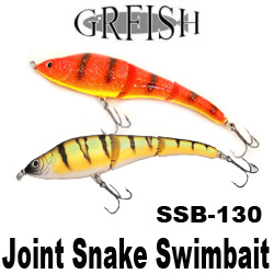 GRFish Joint Snake Swimbait SSB-130