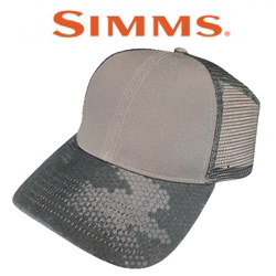 Simms CBP Blank Trucker, Hex Camo Carbon