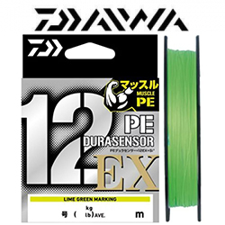 Daiwa UVF PE Durasensor×12EX+Si3 LGM 150m