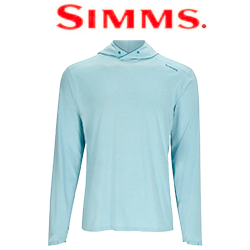 Simms SolarFlex Hoody, Steel Blue Heather