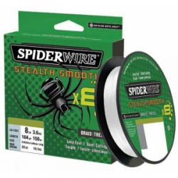 Леска плетеная Spiderwire Stealth Smooth 8 Braid Translucent 150м 0.11мм 10.3кг (1515650)