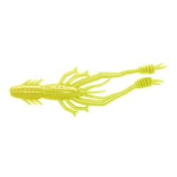 Силиконовая приманка Креветка Reins Ring Shrimp 4" (в уп. 8 шт.) цв. #015 Chart Pearl