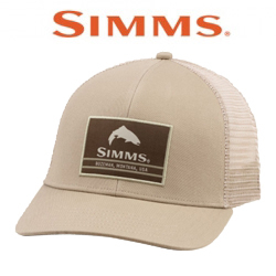 Simms Original Patch Trucker Tan