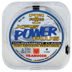 Леска Trabucco T-Force XPS Power Plus, Clear 50m - 0.094mm 1.26kg