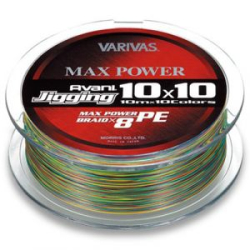 Шнур Varivas Avani Jigging 10x10 Max Power x8 400m #6 (85lb)