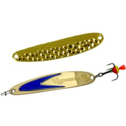 Блесна вертикальная EcoPro "Судачья" 60мм 10гр. синий флекс цв. Gb/GBF